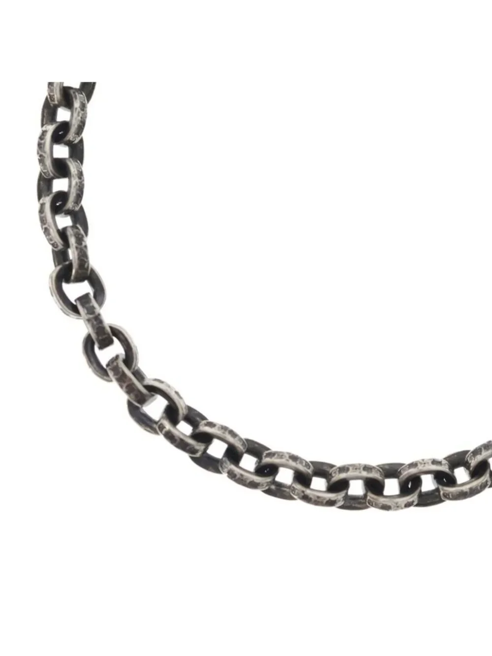 Chrome Hearts Paper Chain 20 Necklace Silver